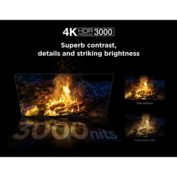 TCL 85Q7C-UK 85-Inch 4K QD-Mini LED Smart TV – HDR10+ Dolby Vision IQ 144Hz Google TV