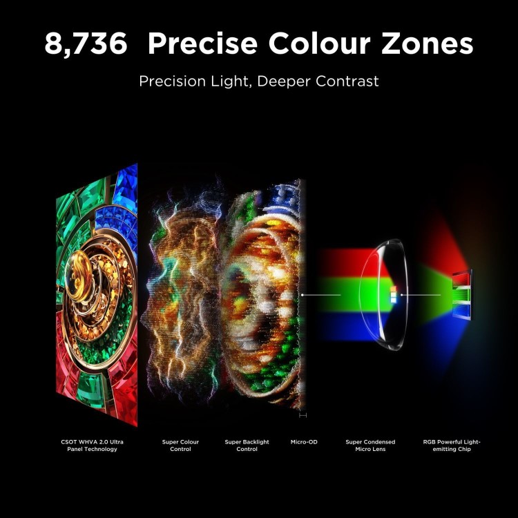 TCL 85RM9L-UK 85-Inch 4K Ultra HD RGB Mini LED Google TV