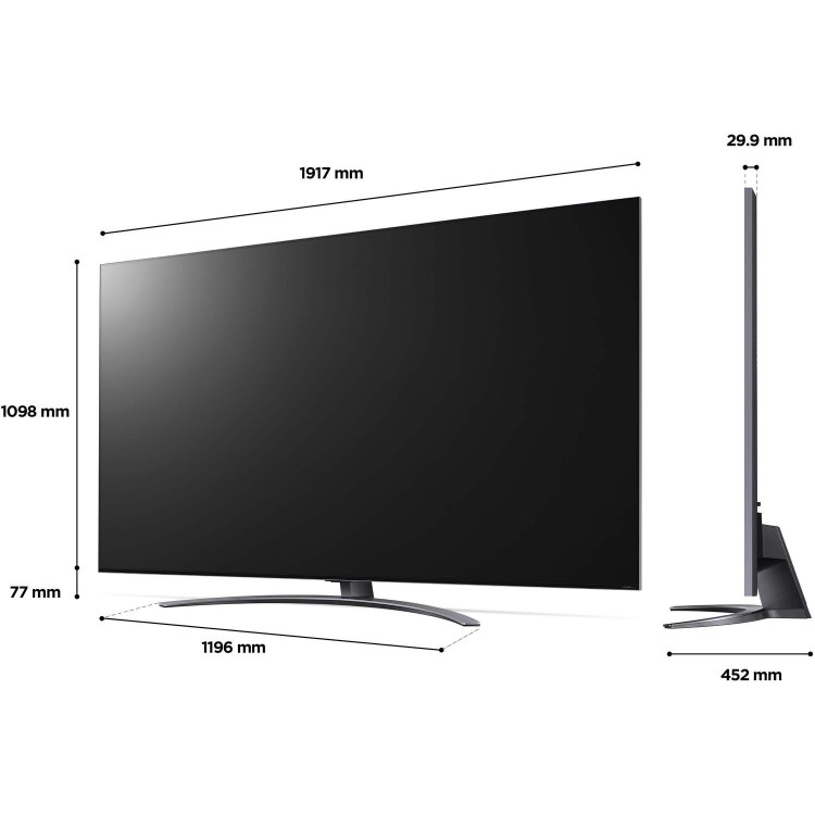 LG QNED91 86 Inch MiniLED 4K Smart TV