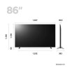 LG  LED UR78 86&quot; 4K Ultra HD HDR Smart TV 