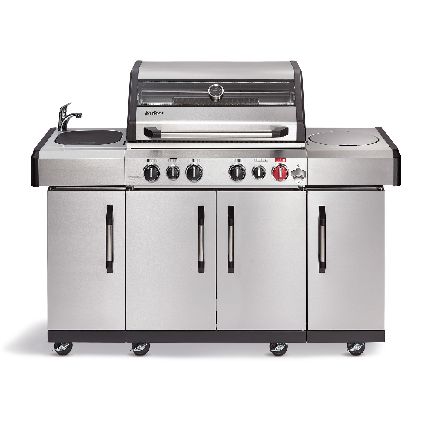 Enders Kansas Ii Pro 4 Sik Profi Turbo Outdoor Kitchen Gas Bbq 871433