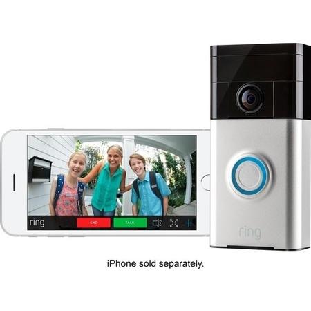 RING Video Doorbell Satin Nickel