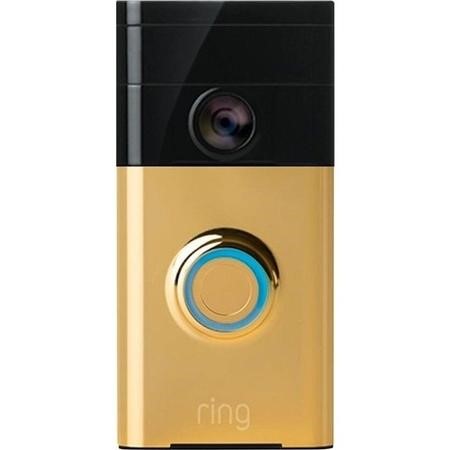 RING Video Doorbell Polished Brass 88RG001FC100 | Appliances Direct