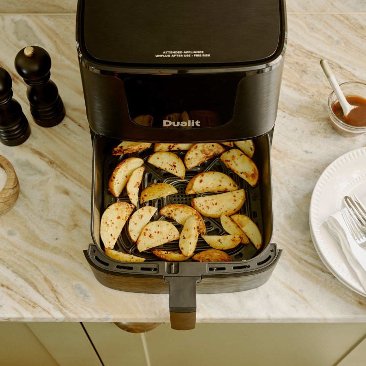 Dualit 5.5L Digital Air Fryer - Black