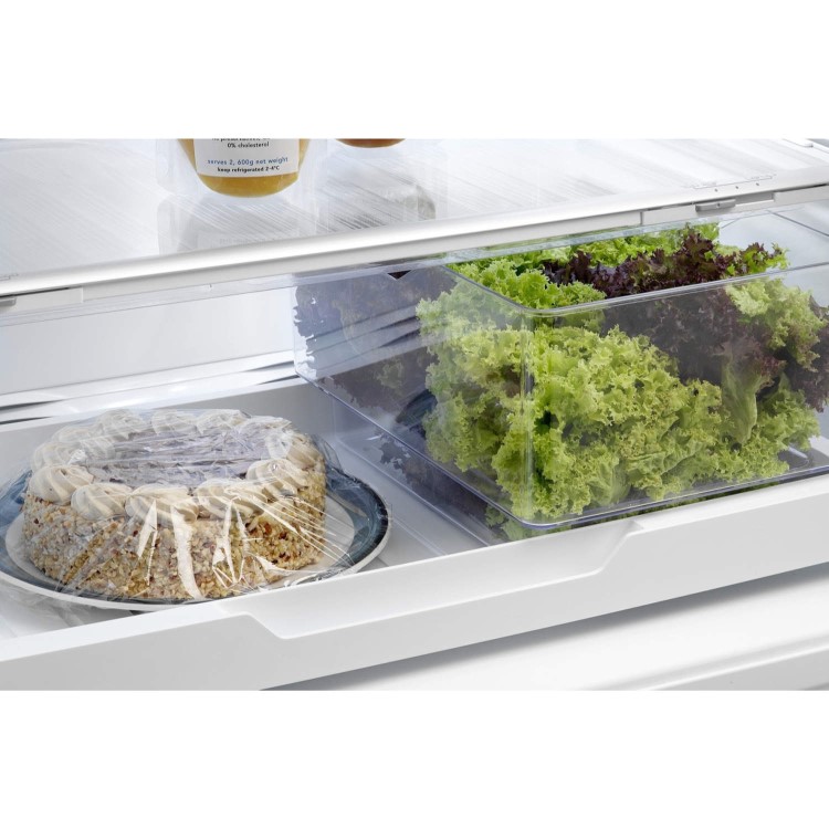 Fisher & Paykel E522BLXFDU4 24181 - 79cm Wide Flat Door Left Hand Hinge Freestanding Fridge Freezer With Slim-depth Water Dispenser - EZKleen Stainless Steel
