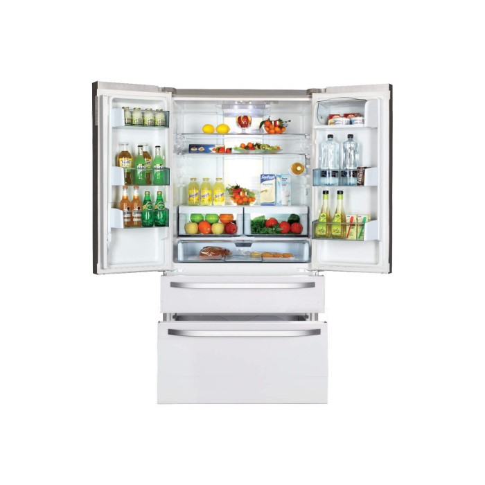Haier HB21FGWAA 543L Frost Free Americanstyle 4door Fridge Freezer