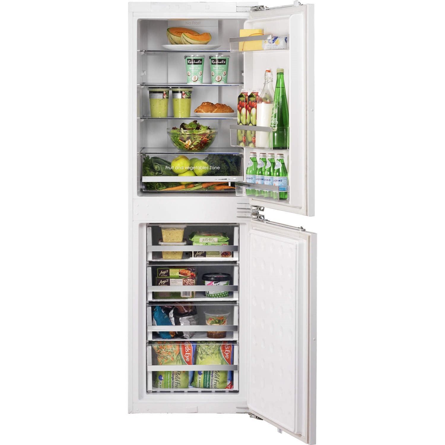 Best Integrated Fridge Freezer 50 50 Frost Free at Richard Schrader blog