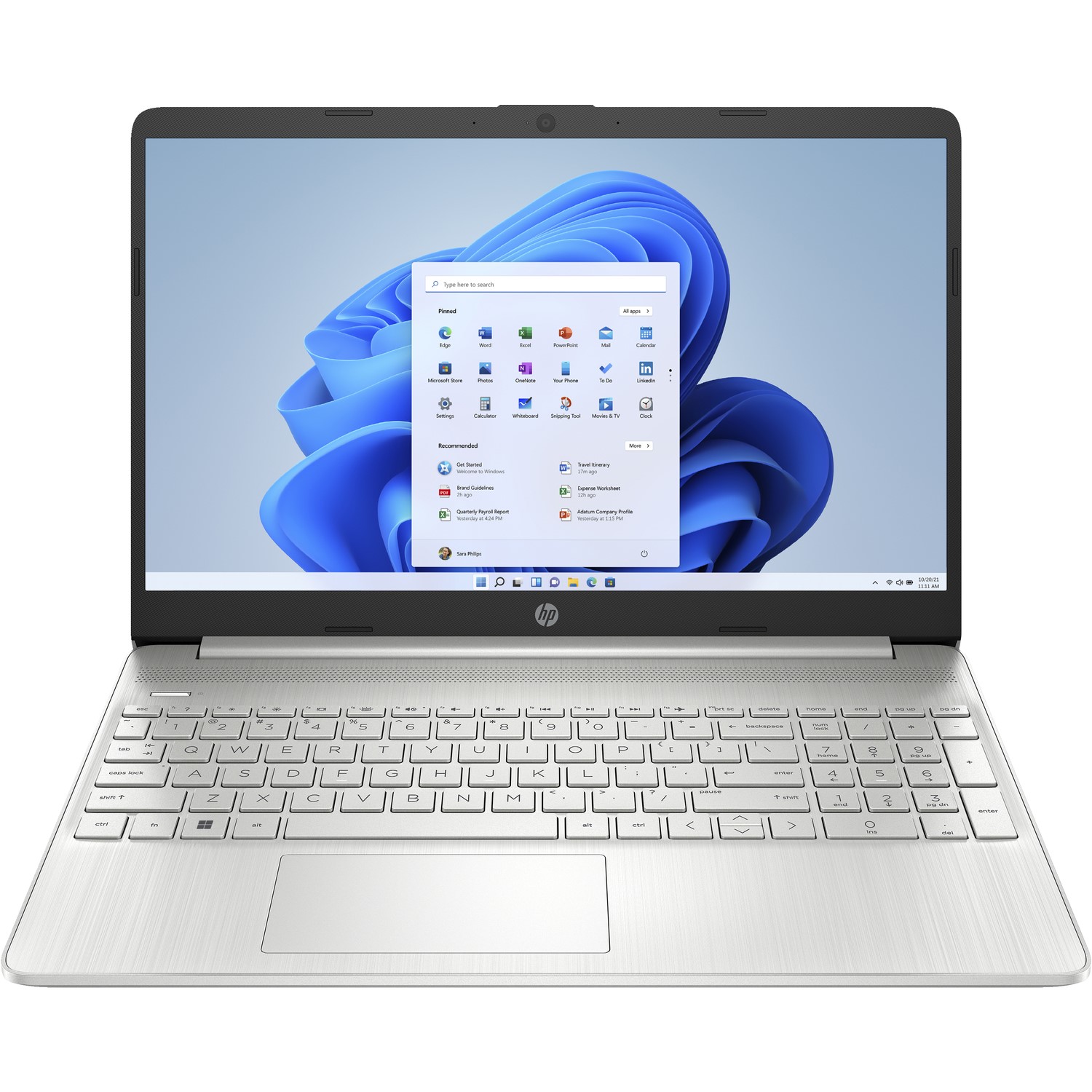 Hewlett Packard Hp 15S Intel Core I5 8Gb Ram 256Gb Ssd 15.6 Inch Windows 11 Laptop 8R554EA