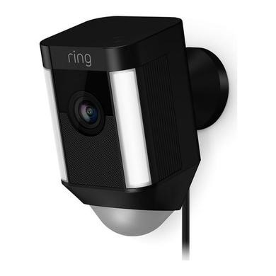 Ring 1080p HD Spotlight Camera- Wired - Black