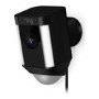 Box Opened Ring Spotlight Camera 1080p HD - Wired - Black