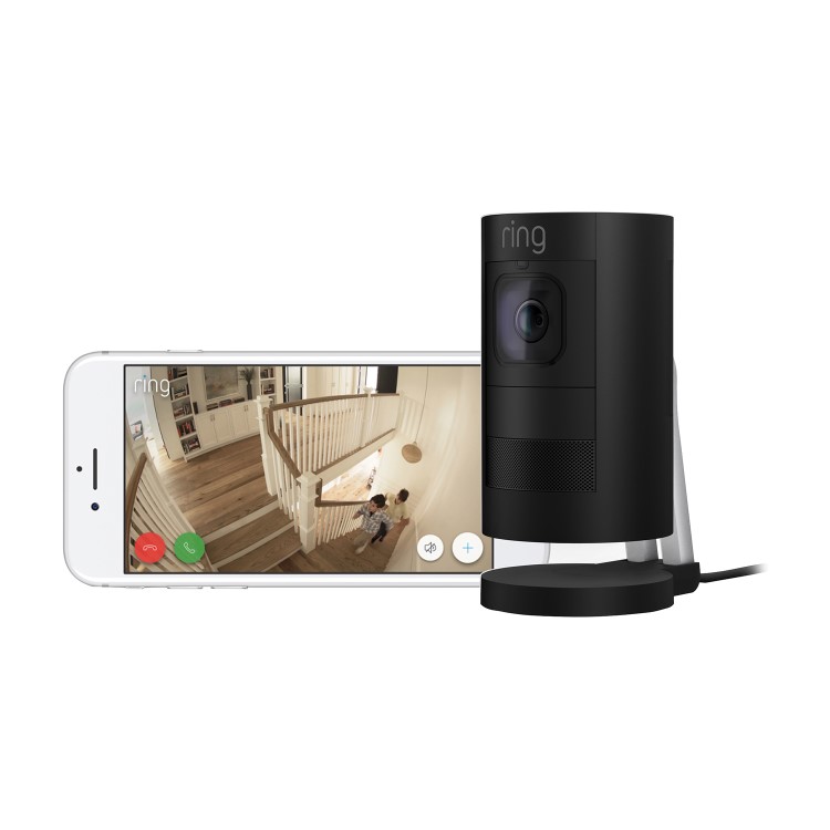 Ring 1080p HD Stick Up Cam Elite Black