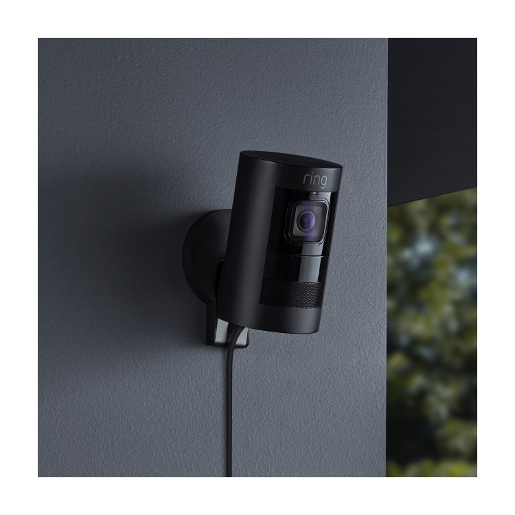 Ring 1080p HD Stick Up Cam Elite Black