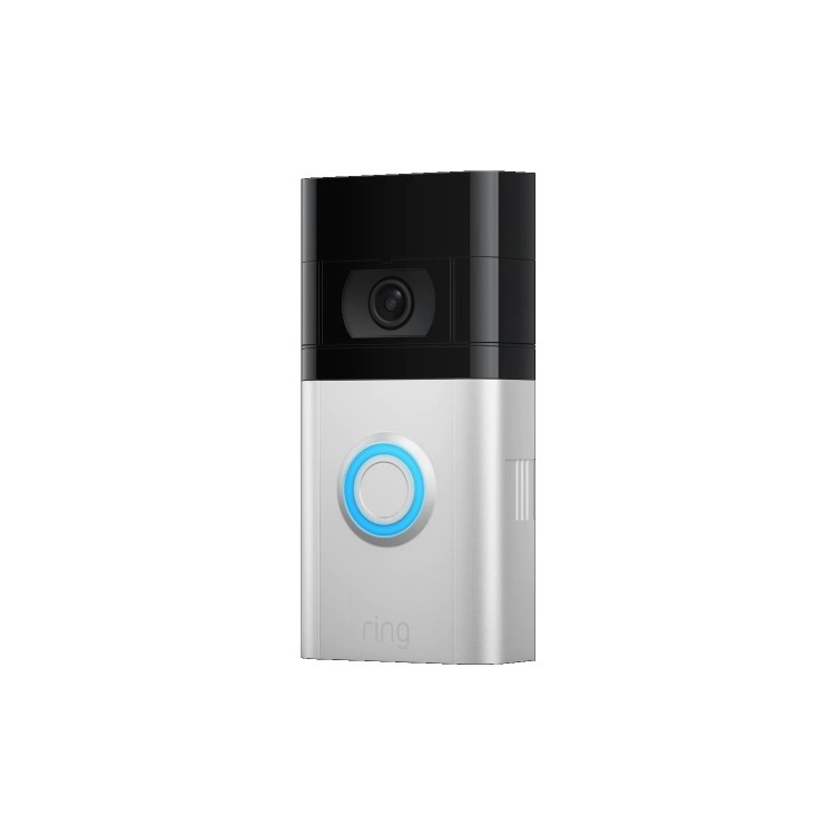 Ring Video Doorbell 4 - 1080p HD - Satin Nickel