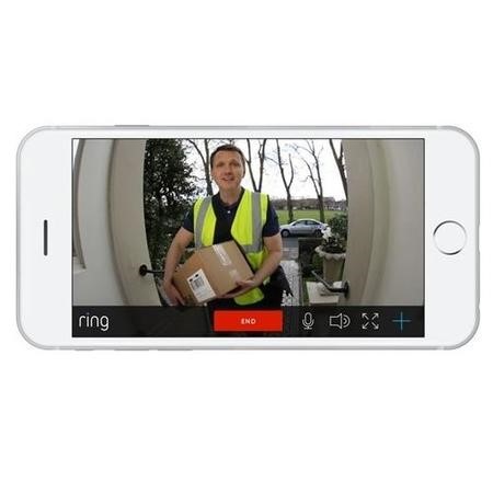 Ring Video Doorbell Satin Nickel 8VR1S5-SEU0 Appliances Direct