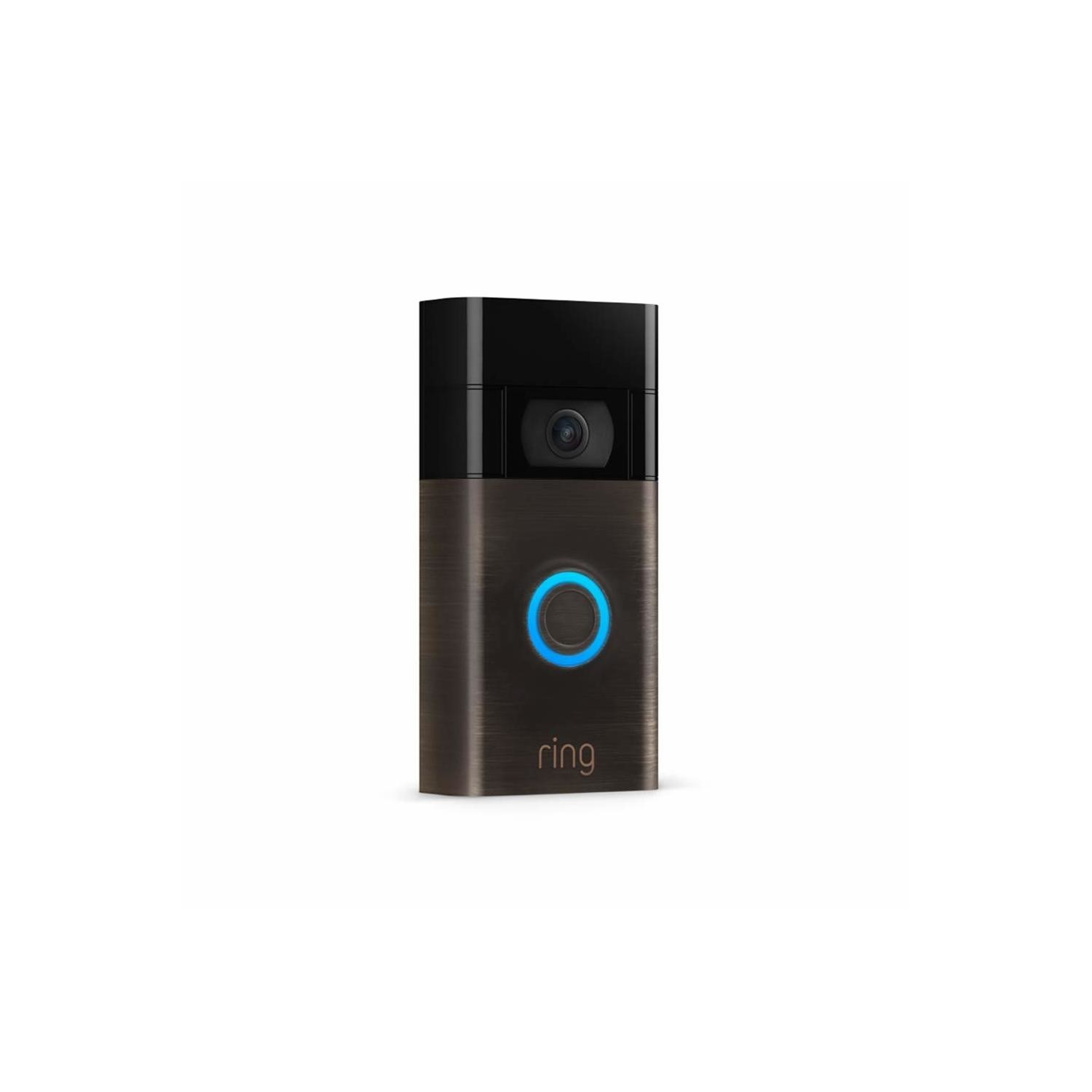 Ring 1080p HD 2nd Gen Video Doorbell 1 - Venetian Bronze