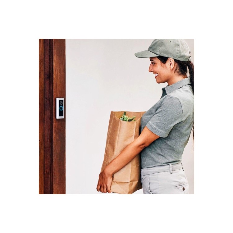Ring Video Doorbell Pro 2 Hardwired - 1536p HD - Silver