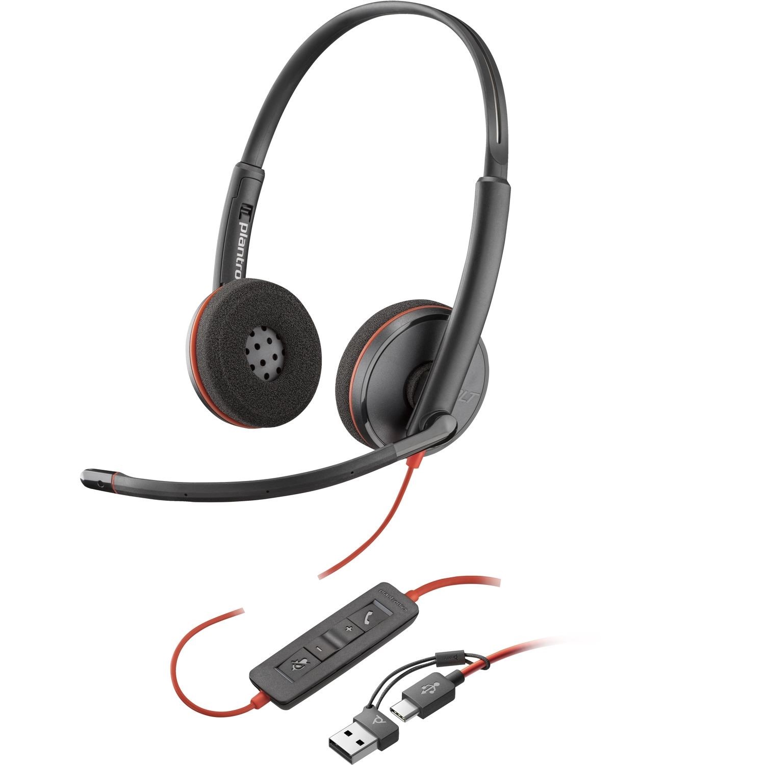 Poly Blackwire 3220 Wired Headset 8X228A...
