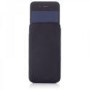 Knomo Designer iPhone 4S Sleeve Leather with pull-up Black - 90-941-BLK  