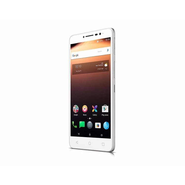 Grade A Alcatel A3 XL White & Silver 6" 16GB 4G Unlocked & SIM Free