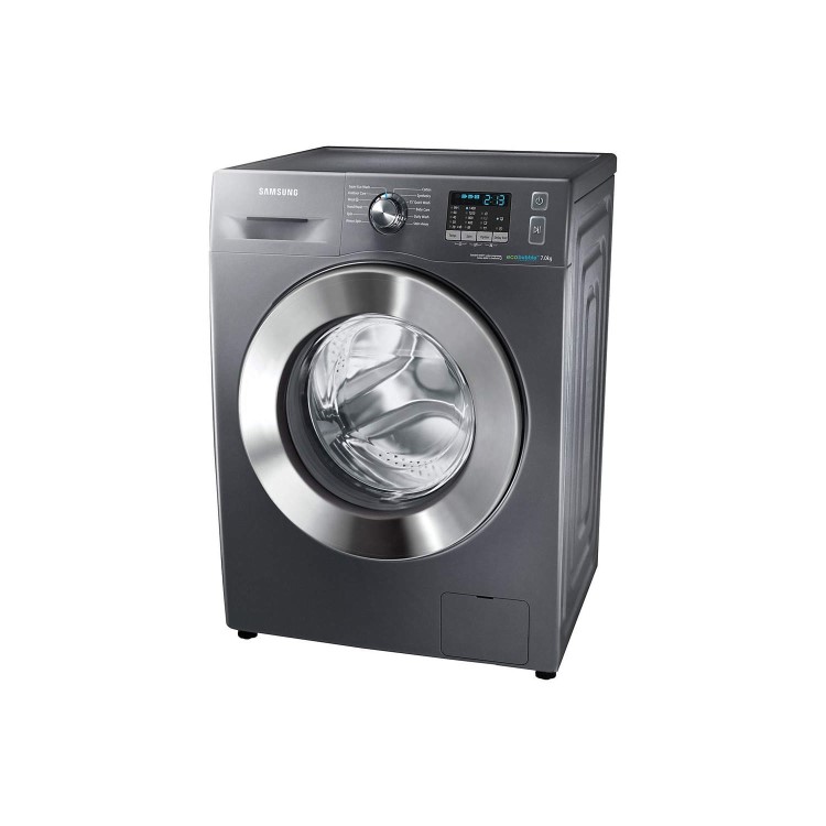 GRADE A1 - Samsung WF70F5E2W4X EcoBubble 7kg 1400rpm Freestanding Washing Machine Graphite Grey