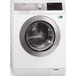 AEG 914531332 Freestanding Washing Machine in Stainless steel with antifingerprint