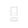 Philips Hue Outdoor Fuzo Slim Wall Light