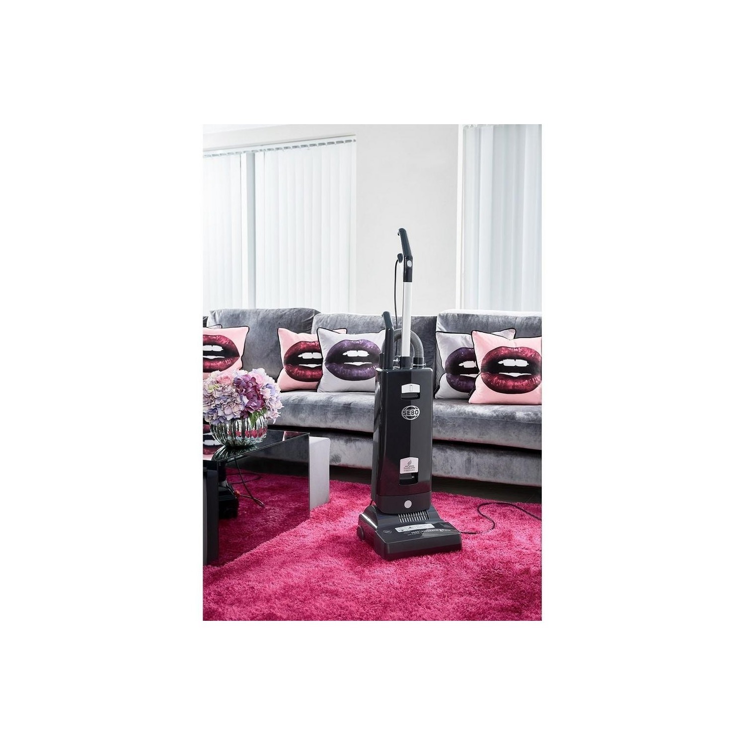 Sebo 91533GB X7 Extra ePower Upright Vacuum Cleaner Dark Grey