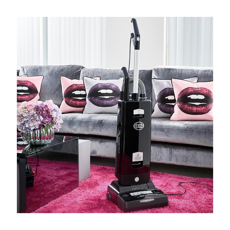 Sebo 91540GB X7 Extra ePower Upright Vacuum Cleaner - Black