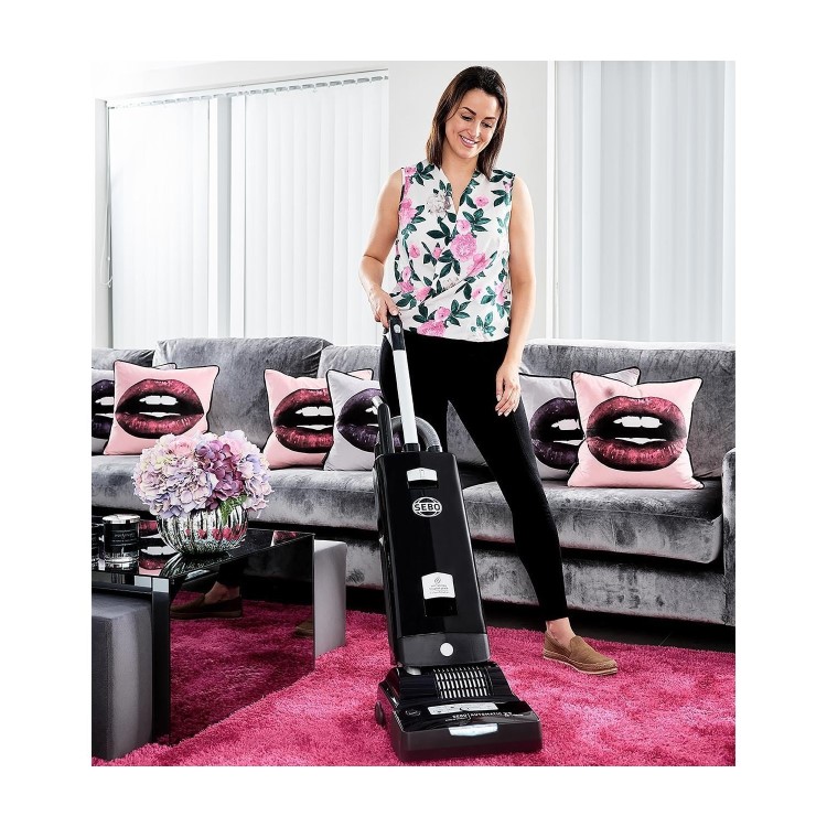 Sebo 91540GB X7 Extra ePower Upright Vacuum Cleaner - Black