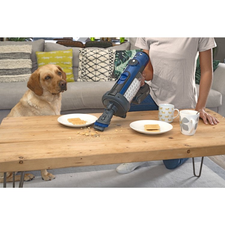 Numatic Henry Quick Pet 916634 Cordless Stick Vacuum Cleaner - Blue