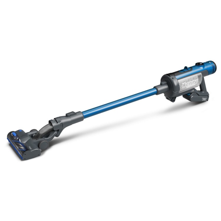 Numatic Henry Quick Pet 916634 Cordless Stick Vacuum Cleaner - Blue