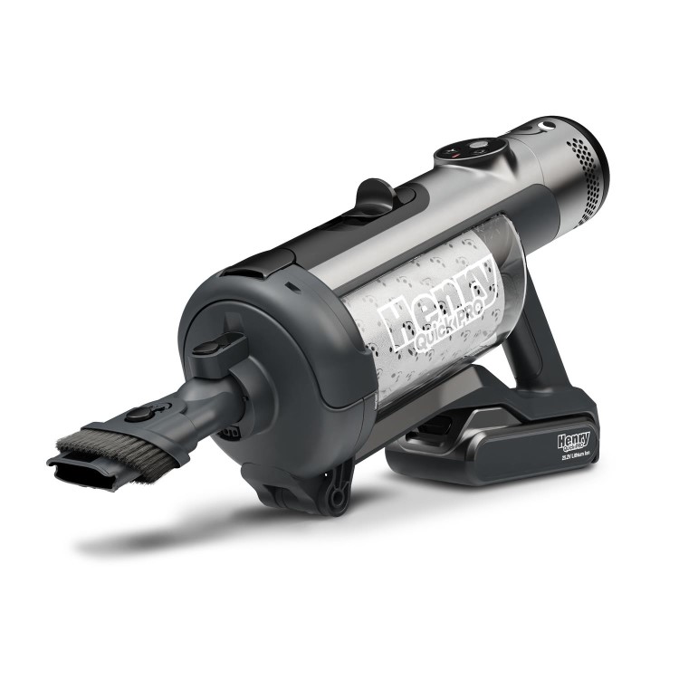 Numatic Henry Quick Pro 919149 Cordless Stick Vacuum Cleaner - Grey