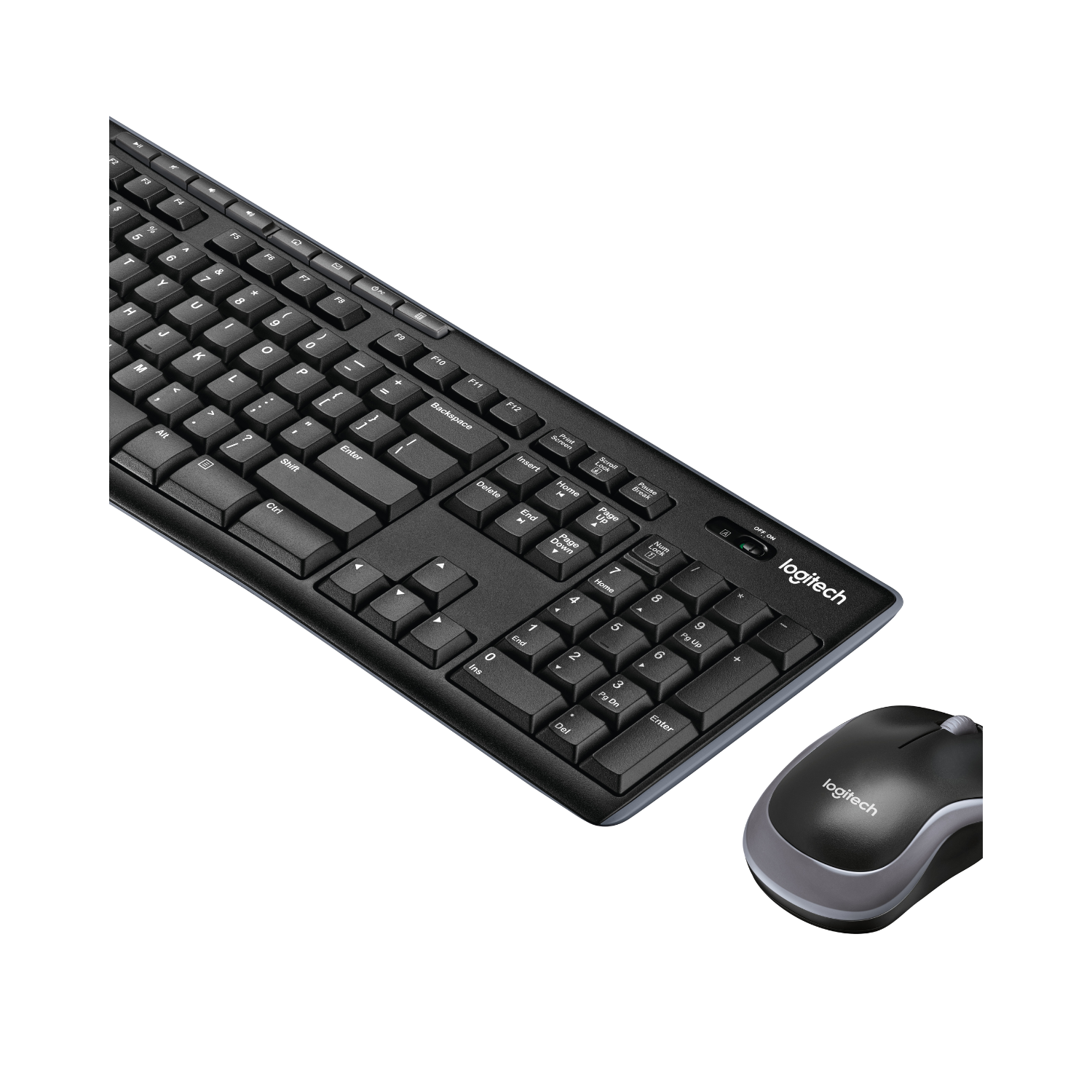Logitech MK270 Wireless Keyboard and Mouse Combo Black 920-004523 – image 4