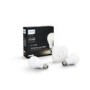 PHILIPS Hue Starter kit 2x9.5W E27 bulb White + bridge