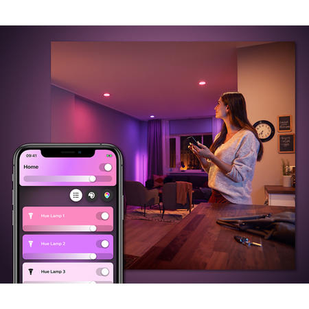 Philips Hue White and Colour Ambiance GU10 Triple Pack