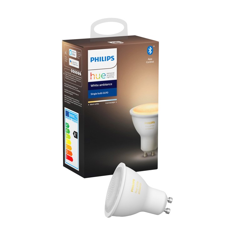Philips Hue White Ambiance GU10 Single Bulb
