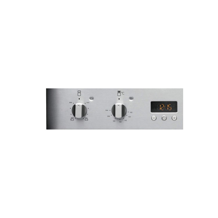 GRADE A2 - Hotpoint DHS53XS Multifunction Electric Built-in Double Oven - Stainless Steel