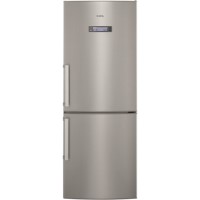 AEG S74011CMX2 Freestanding Fridge Freezer In Silver With Antifingerprint Stainless Steel Doors