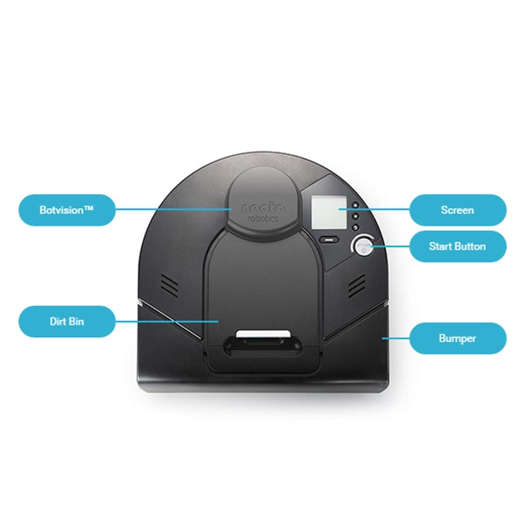 GRADE A1 - Neato XV Signature Robotic Vacuum Cleaner - Black - 945-0062