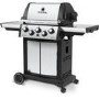 Broil King Signet 390 - 3 Burner Gas BBQ Grill with Side Burner and Rotisserie - Stainless Steel