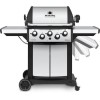 Broil King Signet 390 - 3 Burner Gas BBQ Grill with Side Burner and Rotisserie - Stainless Steel