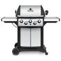 Broil King Signet 390 - 3 Burner Gas BBQ Grill with Side Burner and Rotisserie - Stainless Steel