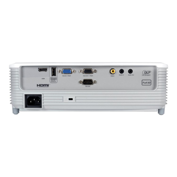 Optoma W345P WXGA Projector 3300 Lumens 1.19 - 1.54_1 Throw Ratio 16_10 Native 16_9/4_3 Compatible 3 Year De-RE - Lamp 3 Year / 2500hrs