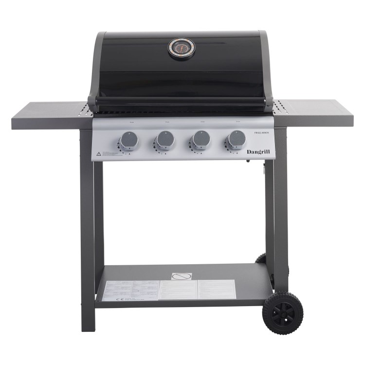 GRADE A3 - Dangrill 4 Burner Gas BBQ - Award winning Scandanavian Design - New for 2020