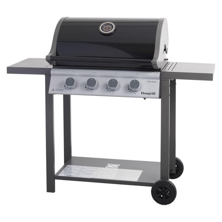 GRADE A3 - Dangrill 4 Burner Gas BBQ - Award winning Scandanavian Design - New for 2020