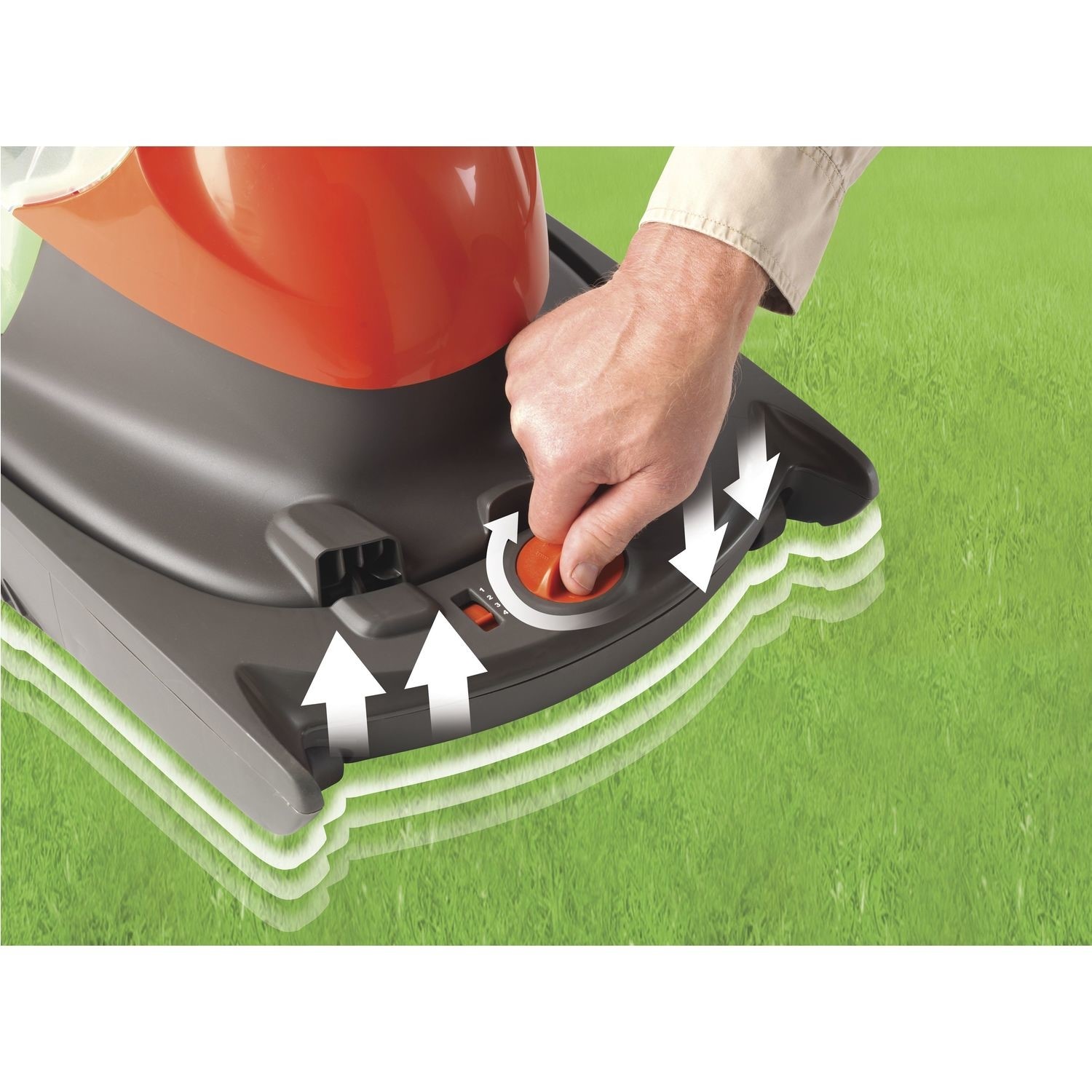 Flymo Glider Compact 330AX Hover Lawn Mower HUS967090804 Appliances Direct