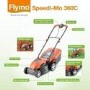 Flymo Speedi-Mo 360C 36cm Rotary Collect Corded Electric Lawnmower