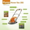Flymo HoverVac 250 25cm Hover Corded Electric Lawnmower