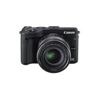 Canon EOS M3 Camera Kit EF-M 18-55mm Lens  Cover  Strap  EH27-CJ Jacket 16GB SD
