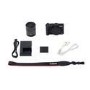 Canon EOS M3 Camera Kit EF-M 18-55mm Lens  Cover  Strap  EH27-CJ Jacket 16GB SD